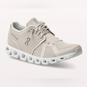 On Cloud Women's Athletic Shoes in Pearl